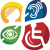 Логотип группы (Профессиональная ориентация и самоопределение лиц с ограниченными возможностями здоровья)